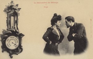 Barometer van een relatie, storm door French Photographer