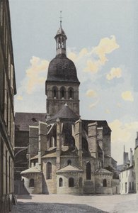Beaune, Onze-Lieve-Vrouwekerk, Apsis door French Photographer
