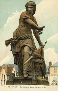 Beauvais, standbeeld van Jeanne Hachette door French Photographer