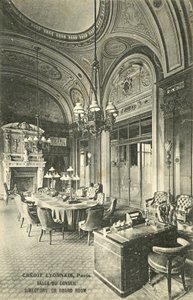 Bestuurskamer, Credit Lyonnais bank, Parijs door French Photographer