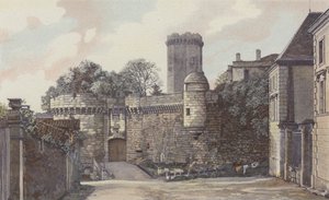 Bourdeilles, Kasteel, ingangszijde
