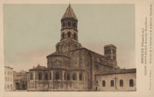 Brioude, Haute-Loire, Kerk Saint-Julien