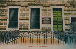 Calcutta - Het Zwarte Gat. Ansichtkaart verzonden in 1913 door French Photographer
