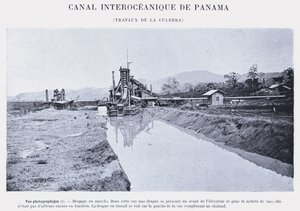 Interoceanisch Kanaal van Panama, Werken van De Culebra door French Photographer