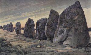 Carnac, Rijen van Kerlescan