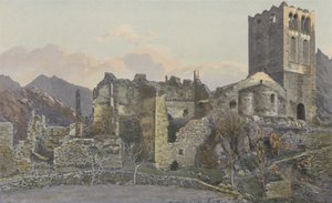 Casteil, Ruïnes van het oude Klooster van St-Martin-du-Canigou
