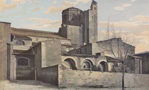 Cavaillon, Sint-Veran kerk, Zuidzijde door French Photographer