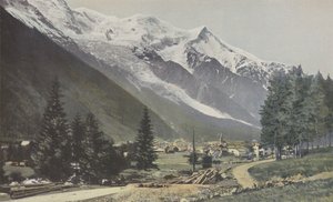Chamonix, Algemeen uitzicht door French Photographer