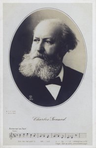 Charles Gounod, Franse pianist en componist (zw/w foto)