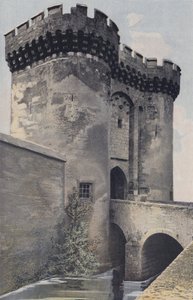 Chartres, Porte Guillaume, Buitenaanzicht van de stad