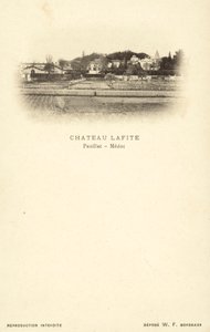 Chateau Lafite, Pauillac, Medoc door French Photographer