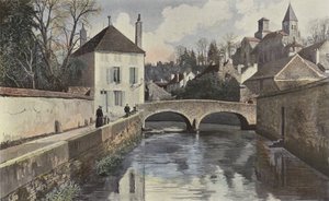 Châtillon-sur-Seine, Sint-Vorleskerk en Perthuis-au-Loup door French Photographer