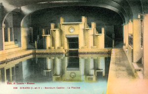 Dinard, Balneum Casino, Het Zwembad door French Photographer