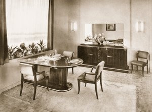Eetkamer uit Ensembles Mobiliers, pub. 1937