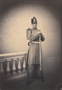Hertog van Chartres, ca. 1856 (foto) door French Photographer