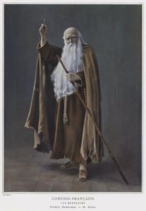 Eugene Silvain als Frederik Barbarossa in Les Burgraves