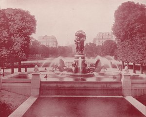Fontein van het Observatorium, Luxemburg Paleis door French Photographer
