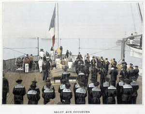 Franse marine, laat negentiende eeuw: eerbetoon aan de kleuren - Bibl. des Arts deco.