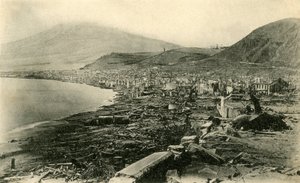 Algemeen uitzicht op Saint Pierre door French Photographer