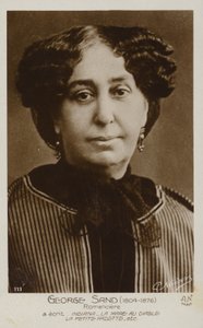 George Sand (1804-1876), Franse romanschrijver door French Photographer