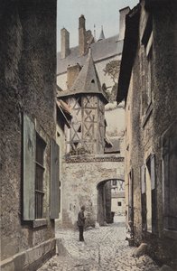 Gien, Straat leidend naar het kasteel