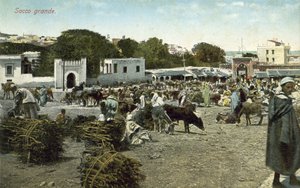 Grand Socco, Tanger, Marokko
