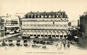 Grands Magasins du Louvre warenhuis, Parijs door French Photographer