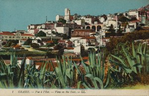 Grasse: Uitzicht naar het oosten