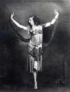 Ida Rubinstein in de rol van Salome