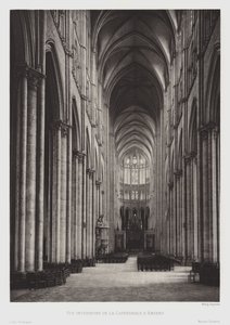 Interieur van de kathedraal van Amiens door French Photographer