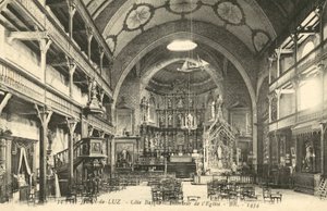 Jean-De-Luz, De Kerk door French Photographer