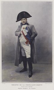 Jean Coquelin als Napoleon in Plus que Reine door French Photographer