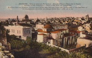 Jeruzalem, Kerk van St. Anne en Tempelgebied