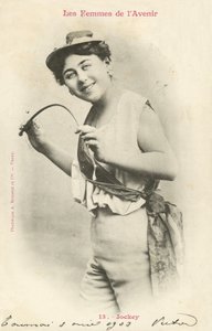Jockey, Vrouw van de Toekomst door French Photographer