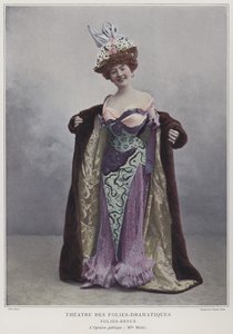Juliette Mealy, Franse actrice en zangeres door French Photographer