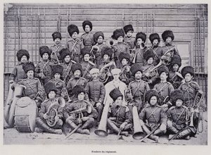 Het Russische leger: Fanfare van het regiment