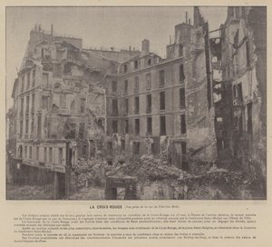 De Commune van Parijs, Het Rode Kruis, gezien vanaf de Rue du Cherche-Midi
