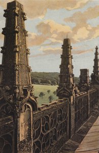 Le Bec-Hellouin, Pinakels van de Toren