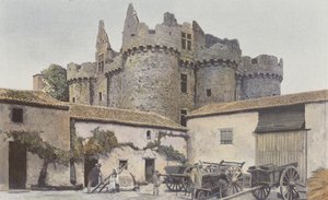 Le Breuil-sous-Argenton, Ruïnes van het Kasteel van Beaupinay door French Photographer