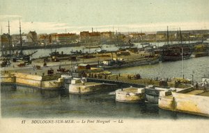 Le Pont Marguet, Boulogne-sur-Mer door French Photographer