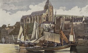 Le Tréport, De kerk en de haven