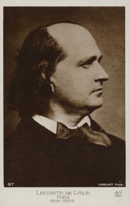 Leconte de Lisle (1818-1894), Franse dichter