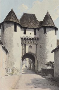 Levroux, Poort van het oude kasteel