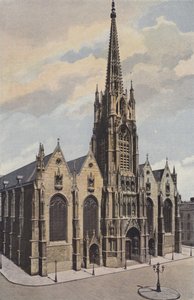 Lille, Westgevel van de Saint-Maurice kerk