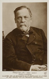 Louis Pasteur (1822-1895), Franse chemicus en microbioloog door French Photographer