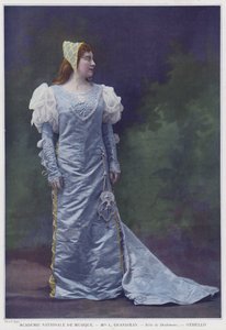 Louise Grandjean als Desdemona in Othello door French Photographer