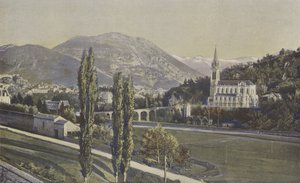 Lourdes, Algemeen uitzicht door French Photographer