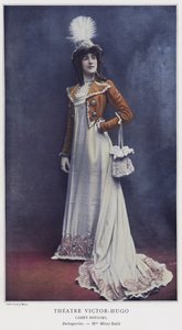 Mademoiselle Mitzy-Dalti als Delvaporine in Cadet Roussel door French Photographer