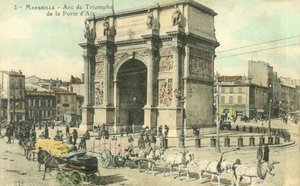 Marseille, Arc De Triomphe De La Porte DAix