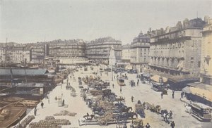 Marseille, Kade van de Broederschap door French Photographer